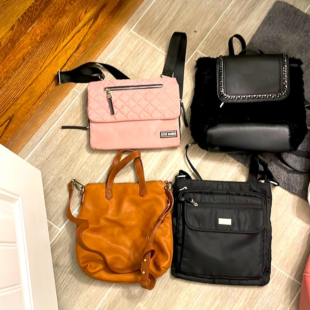Lot of like new purses - 10 total